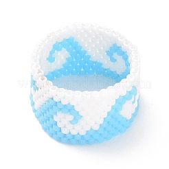 Японские семенные кольца ручной работы RJEW-MZ00001