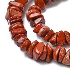 Натуральные красные яшмы бусы пряди G-A285-A08-01