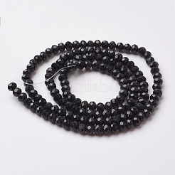 Граненые стеклянные бусины EGLA-F124-NC03