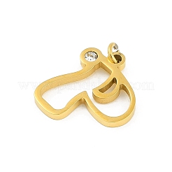 Подвески из нержавеющей стали 304 STAS-R137-01G-P