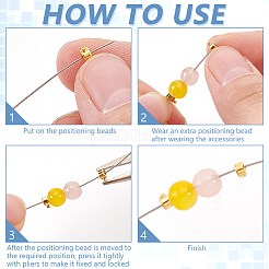 10 шт. 925 плоские круглые бусины из стерлингового серебра STER-BC0002-69G