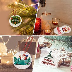 40шт 10 стиля акриловые прозрачные пустые подвески с блестками&nbsp;DIY-CJC0002-013