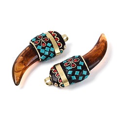 Большие подвески из Индонезии&nbsp;IPDL-N004-02B-C