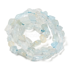 Необработанные грубые нити натурального аквамарина G-I283-G08-02
