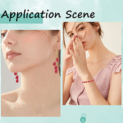 100 шт. бусины из синтетического окрашенного коралла&nbsp;CORA-SC0001-14