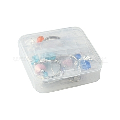 Брелок-кулон из стекла и акрила KEYC-FS0001-04