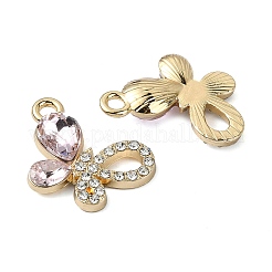 Золотые подвески из сплава со стразами&nbsp;PALLOY-F308-24G