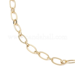 Изготовление ожерелий-слайдеров из латунной цепочки Фигаро&nbsp;AJEW-JB01490-01