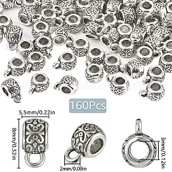 160 шт. тибетские серебряные петли-дужки&nbsp;FIND-SP0001-78