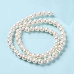 Нити из натурального культивированного пресноводного жемчуга PEAR-E018-12