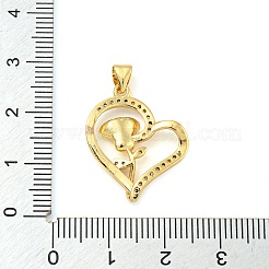 Стойки обшивки латунь микро проложить Циркон подвеску&nbsp;KK-Z063-03G