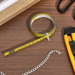 Стальная самоклеящаяся рулетка для верстака AJEW-WH0348-10