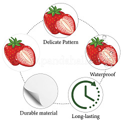 8 лист пластиковые водонепроницаемые самоклеящиеся наклейки с картинками DIY-WH0428-002