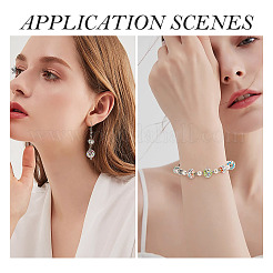 24 шт. 3 стиля круглых латунных бусин со стразами&nbsp;KK-TA0003-25