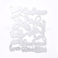 Углеродистая сталь разрезает трафареты&nbsp;LS-DIY-I083-07P