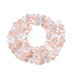 Прозрачные стеклянные бусины&nbsp;GLAA-T023-08A