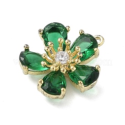 Латунные микро проложить кубического циркония подвески&nbsp;KK-S514-02F-G