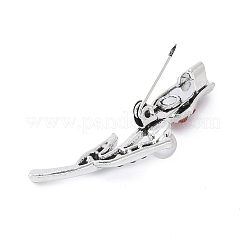 Броши сплав горный хрусталь JEWB-H028-03AS-02