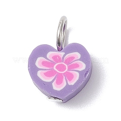 Полимерной глины ручной работы подвески PALLOY-JF04357-01