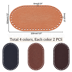 6шт фетровая ткань 3-х цветов DIY-PH0009-22