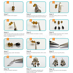 DIY серьги решений DIY-SC0004-51