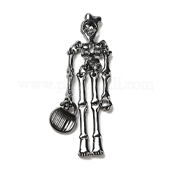 Хэллоуин сплав эмали большой кулон со стразами&nbsp;ENAM-G217-01