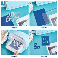 Карманные штампы для резки из углеродистой стали DIY-WH0309-1533