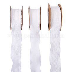 3 рулон 3-х видов мятой полиэстеровой ленты OCOR-TA0003-04