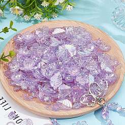 200 г прозрачных акриловых бусин&nbsp;OACR-SP0001-86C