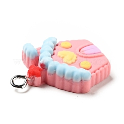 Рождественские подвески из непрозрачной смолы X-RESI-G043-B01