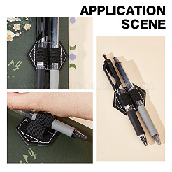 Самоклеящаяся кожаная подставка для ручек для ноутбука&nbsp;DIY-GF0006-51A