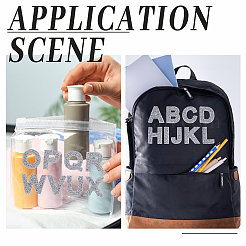 104 шт. 4 комплекта стразов из смолы с буквами A~Z&nbsp;DIY-GO0002-84B