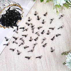 300 шт. плоские круглые железные гвозди IFIN-CP0001-08