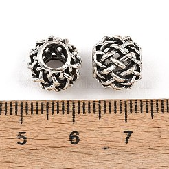 Сплавочные европейские бусины X-PALLOY-S079-011AS