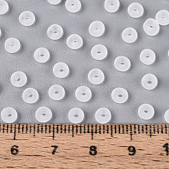 Прозрачные матовые цветные стеклянные бусины&nbsp;SEED-T007-12A