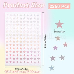 Лазерные наклейки для домашних животных из пластика DIY-WH20011-43D