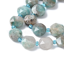 Натуральные нитки амазонита G-C116-A88-01