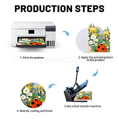 Силикон с тканевым ковриком для мыши&nbsp;LS-AJEW-WH0270-890