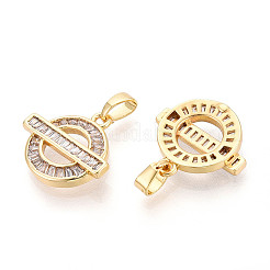 Латунные микро проложить кубического циркония подвески&nbsp;KK-N272-08G