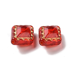 Прозрачные акриловые бусины&nbsp;OACR-E015-10