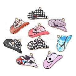 45 шт. подвески из цинкового сплава с двухцветной печатью FIND-CJ0004-24