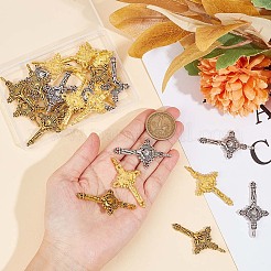 Подвески из сплава 24шт 3 цветов&nbsp;TIBEP-HY0001-10