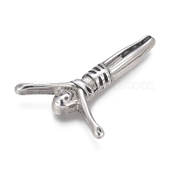 Устойчивые к потускнению пасхальные кабошоны из нержавеющей стали 304 STAS-H117-31P