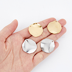 32шт. 2-х цветная подвеска из нержавеющей стали 304 STAS-DC0012-71