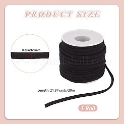 20м плоский эластичный шнур из чинлона&nbsp;OCOR-CY0002-88A