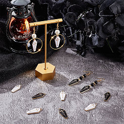 30 шт. подвеска из двухцветного сплава с эмалью ENAM-SC0003-51