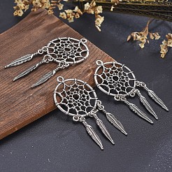 Сплавочные подвески тибетского стиля&nbsp;LS-X-TIBE-Q054-14TAS-NR