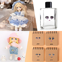 8 лист 8 стиля узор глаз керамика глина вода переводная бумага STIC-CP0001-16