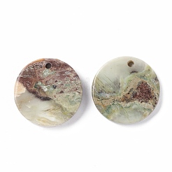 Натуральная полихромная яшма/камень Пикассо/подвески из яшмы Пикассо&nbsp;G-B030-21A-02