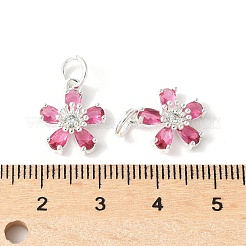 Латунные микро проложить кубического циркония подвески KK-U067-03S-06